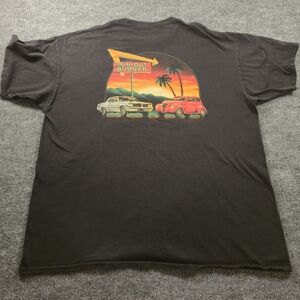 In N‎ Out Classic Cars Black Short Sleeve Tee Size XXL